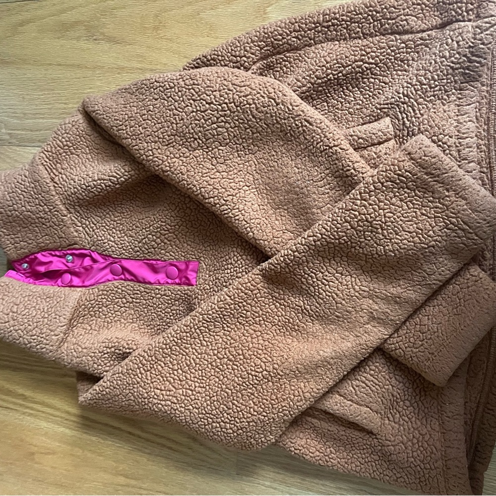 J crew fluffy quarter zip